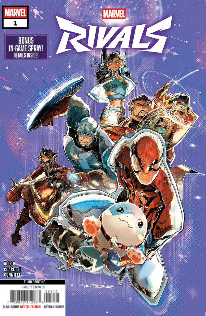MARVEL RIVALS #1 TOKITOKORO 3RD PRINTING VAR CVR A