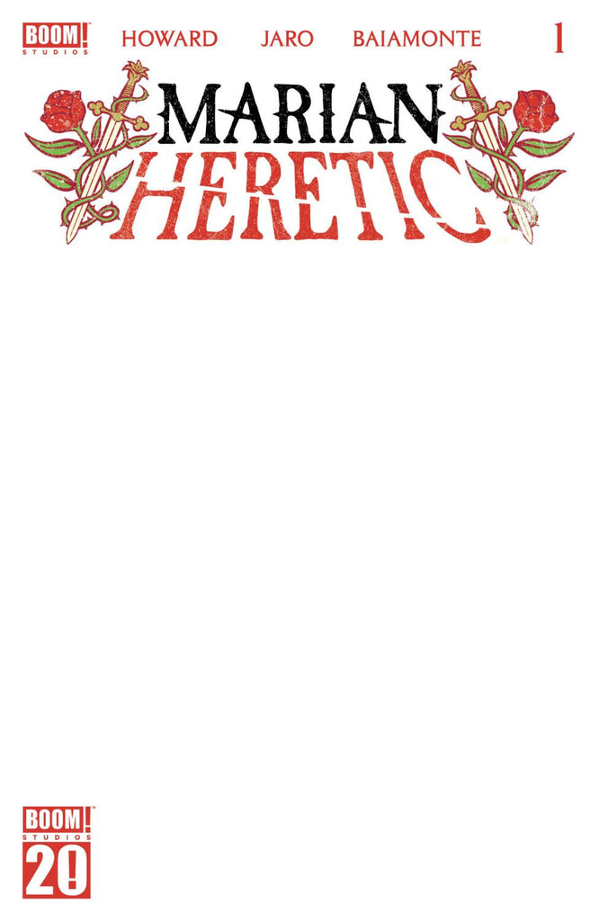 MARIAN HERETIC #1 I WHITE SKETCH VAR DRESSED SKETCH CVR D