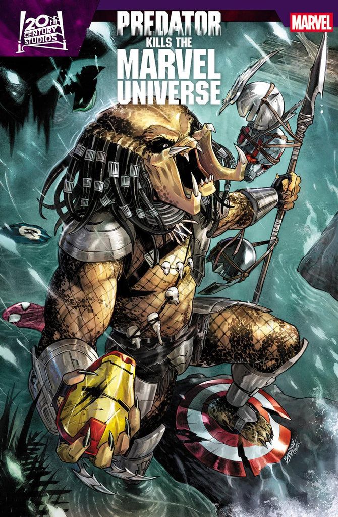 PREDATOR KILLS THE MARVEL UNIVERSE #1 MICHELE BANDINI 2ND PRINTING VAR CVR A