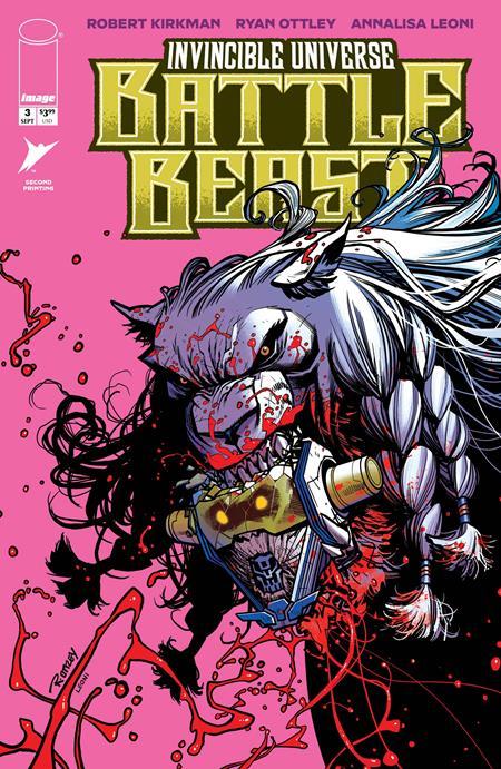 INVINCIBLE UNIVERSE BATTLE BEAST #3 2ND PTG CVR B TBD VAR