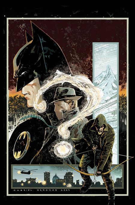 BATMAN GREEN ARROW THE QUESTION ARCADIA #1 CVR A GABRIEL HARDMAN OF 4