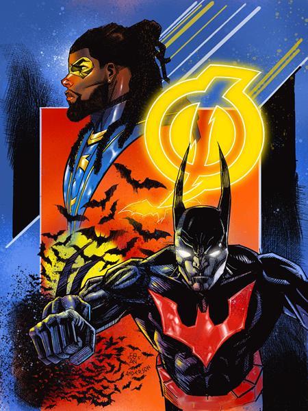 BATMAN STATIC BEYOND #1 CVR E DENYS COWAN CARD STOCK VAR OF 6