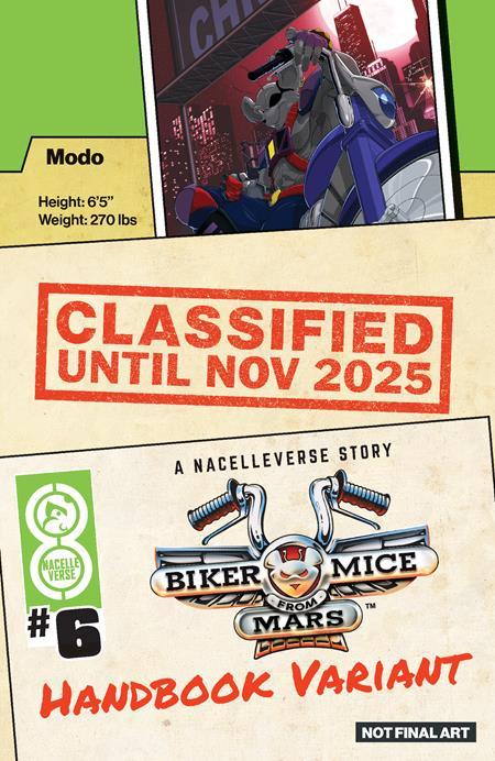 BIKER MICE FROM MARS 2025 #6 CVR A EDU SOUZA