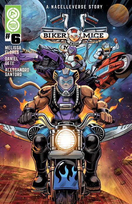 BIKER MICE FROM MARS 2025 #6 CVR B PATRICK SPAZIANTE HANDBOOK VAR