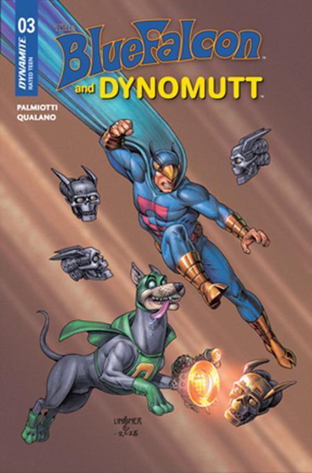 BLUE FALCON AND DYNOMUTT #3 CVR C JOSEPH MICHAEL LINSNER VAR