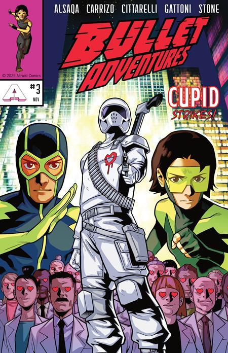 BULLET ADVENTURES #3 CVR A NICOLAS CARRIZO AND FRAN CITTARELLI