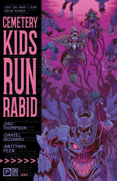 CEMETERY KIDS RUN RABID #4 CVR A DANIEL IRIZARRI OF 4