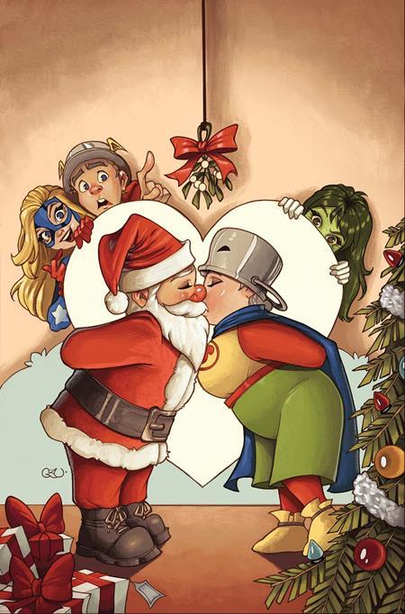 DCS I SAW MA HUNKEL KISSING SANTA CLAUS #1 ONE SHOT CVR A CHRISSIE ZULLO