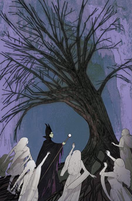 DISNEY VILLAINS MALEFICENT #2 CVR E INC 1:10 THEO STULTZ VIRGIN VAR 1:10 INCV