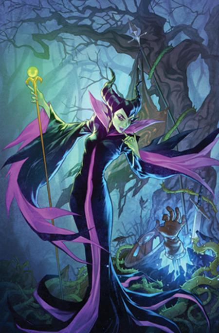 DISNEY VILLAINS MALEFICENT #2 CVR G INC 1:15 ELLERY SANTOS VIRGIN VAR 1:15 INCV