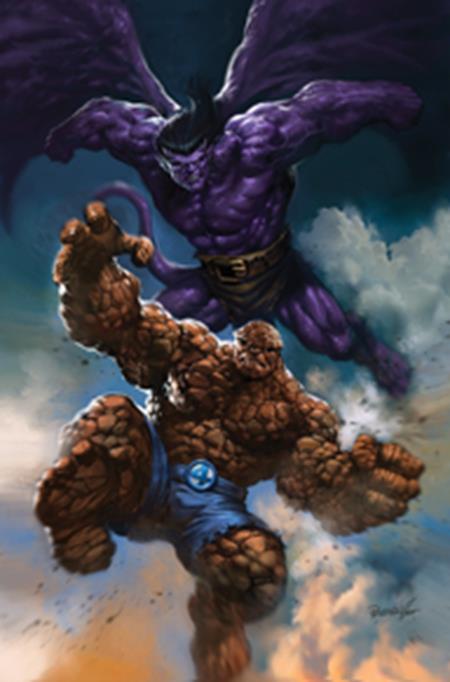 GARGOYLES X FANTASTIC FOUR #1 CVR G INC 1:15 LUCIO PARRILLO VIRGIN VAR 1:15 INCV