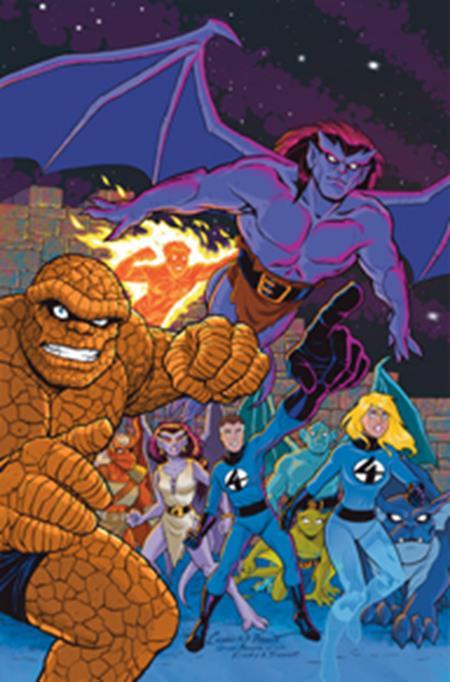 GARGOYLES X FANTASTIC FOUR #1 CVR H INC 1:25 AMANDA CONNER VIRGIN VAR 1:25 INCV