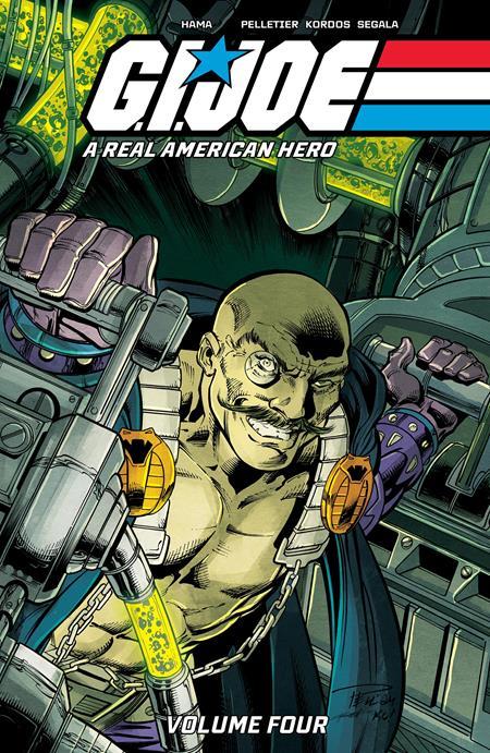 GI JOE A REAL AMERICAN HERO TP VOL 04 DIRECT MARKET EXCLUSIVE PAUL PELLETIER AND TONY KORDOS CVR