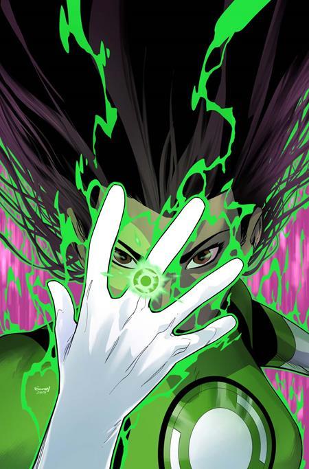 GREEN LANTERN CORPS #10 CVR D INC 1:25 SCOTT GODLEWSKI CARD STOCK VAR 1:25 INCV
