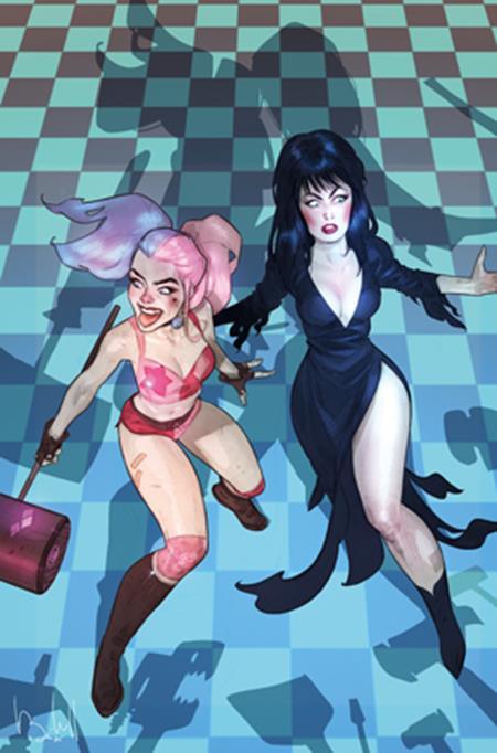 HARLEY QUINN X ELVIRA #2 CVR L INC 1:10 BEN CALDWELL VIRGIN VAR 1:10 INCV