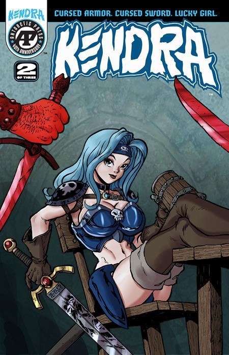 KENDRA #2 CVR B BEN DUNN AND DAVID HUTCHINSON LUNAR EXCLUSIVE VAR OF 3