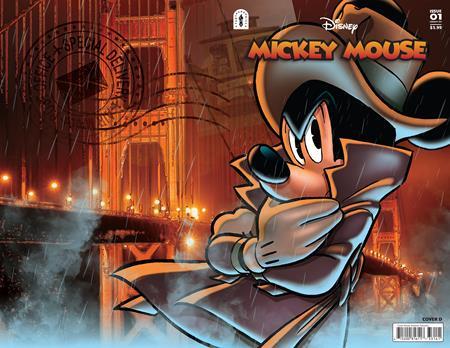 MICKEY MOUSE THE PHANTOM BLOTS DOUBLE REVENGE #1 CVR D INC 1:10 ANDREA FRECCERO WRAPAROUND VAR 1:10 INCV