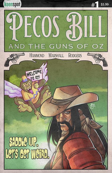 PECOS BILL AND THE GUNS OF OZ #1 CVR B NAT SUKI VAR