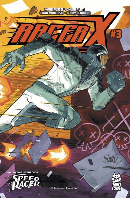 RACER X #3 CVR B DAVE LAFUENTE VAR OF 8
