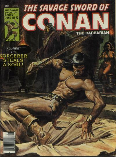 The Savage Sword of Conan 1974 #53 - back issue - $4.00