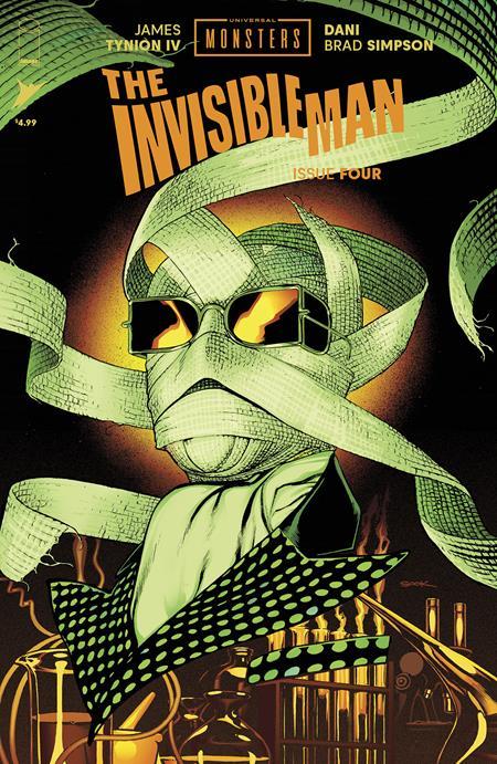 UNIVERSAL MONSTERS THE INVISIBLE MAN #4 CVR B RYAN SOOK VAR OF 4