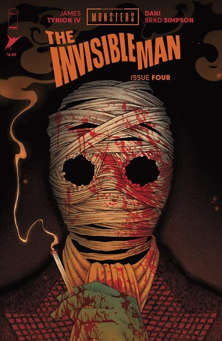 UNIVERSAL MONSTERS THE INVISIBLE MAN #4 CVR E INC 1:50 ANWITA CITRIYA VAR OF 4 1:50 INCV
