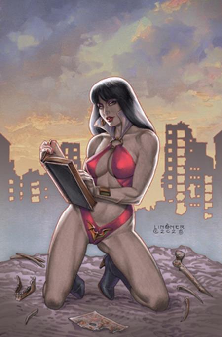 VAMPIRELLA ARMAGEDDON #5 CVR G INC 1:10 JOSEPH MICHAEL LINSNER VIRGIN VAR 1:10 INCV