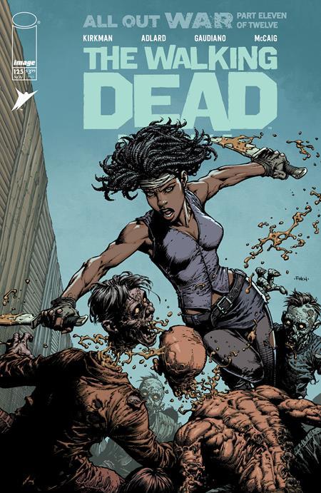WALKING DEAD DELUXE #125 CVR A DAVID FINCH AND DAVE MCCAIG