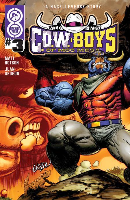 WILD WEST COW-BOYS OF MOO MESA #3 CVR A JUAN GEDEON OF 4