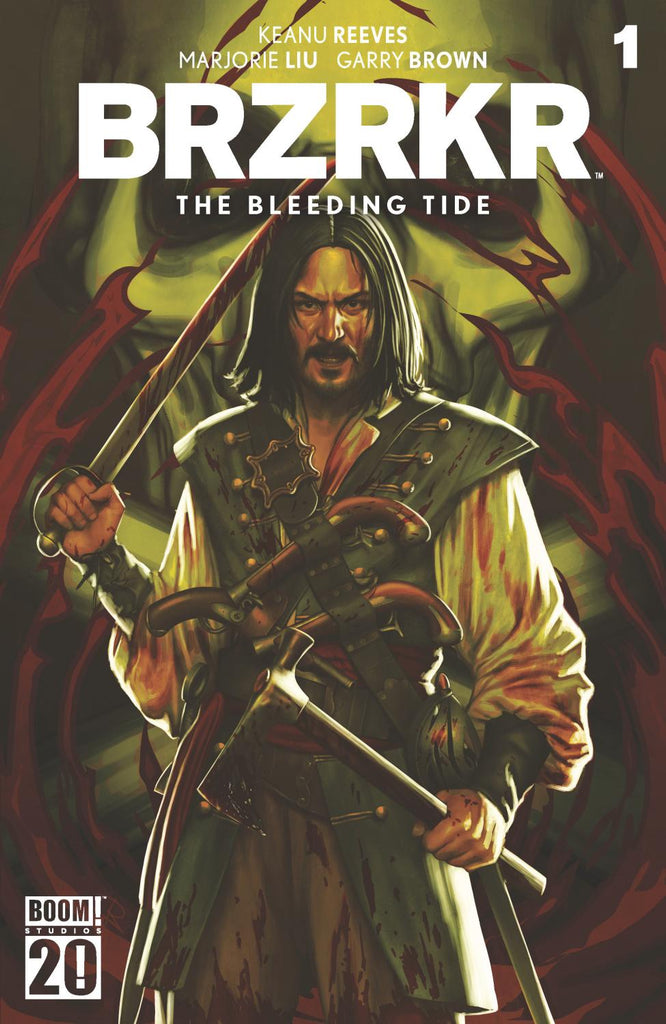 BRZRKR THE BLEEDING TIDE #1 B VAR DRESSED PUEBLA CVR B