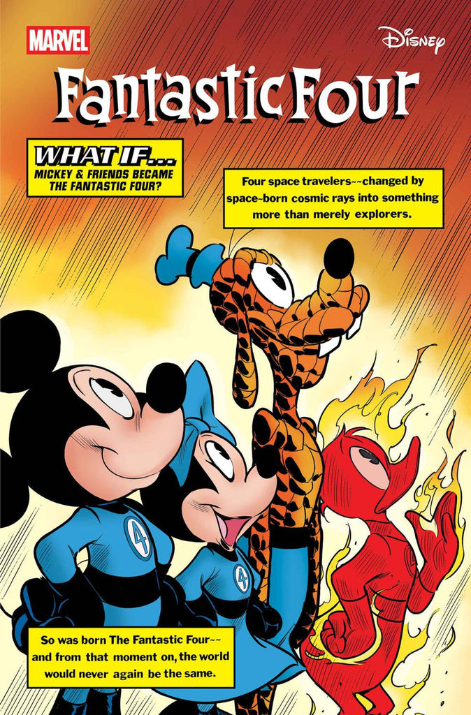 FANTASTIC FOUR #6 IVAN BIGARELLA DISNEY WHAT IF FANTASTIC FOUR HOMAGE VAR CVR B