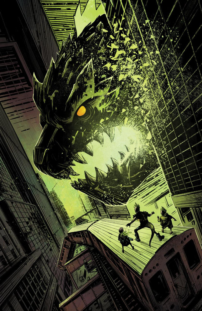 GODZILLA ESCAPE THE DEADZONE KAI-SEI ERA #4 VAR RI 25 FULLERTON FULL ART CVR C 1:25 INCV 1:25 INCV