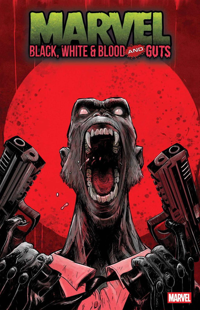 MARVEL BLACK WHITE AND BLOOD AND GUTS #3 ADAM POLLINA VAR CVR B