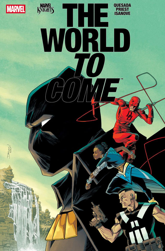 MARVEL KNIGHTS THE WORLD TO COME #6 DECLAN SHALVEY VAR 1:25 INCV 1:25 INCV