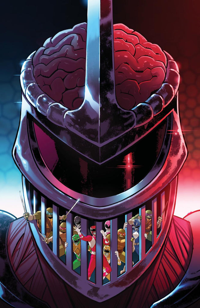 MIGHTY MORPHIN POWER RANGERS TEENAGE MUTANT NINJA TURTLES III #3 I 1:200 INCV FULL ART BYRNE CVR I 1:200 INCV 1:200 INCV