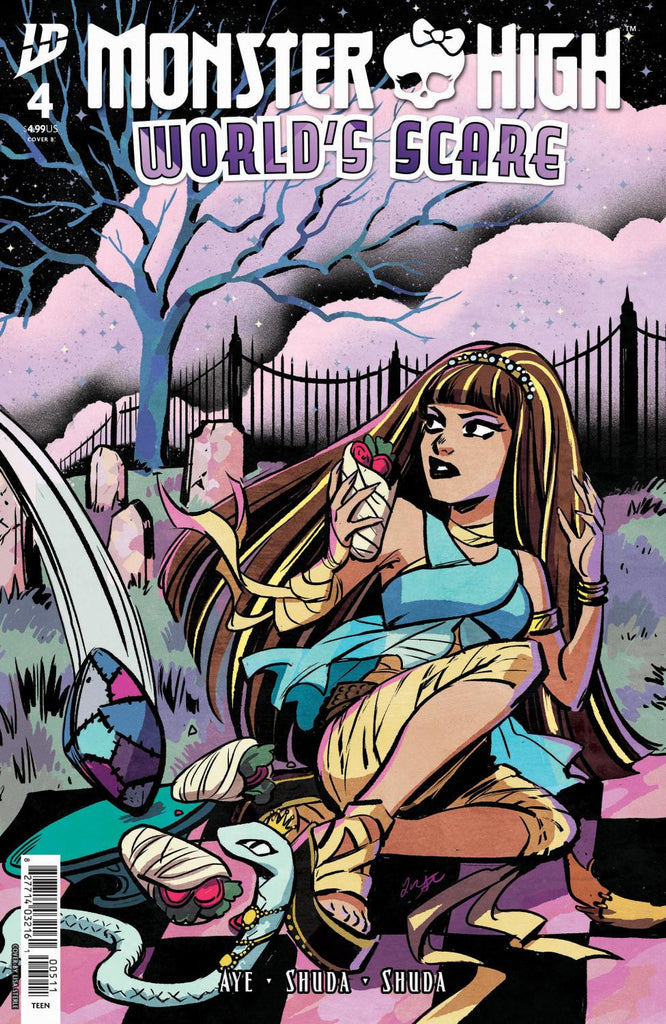MONSTER HIGH WORLDS SCARE #4 VAR B STERLE CVR B