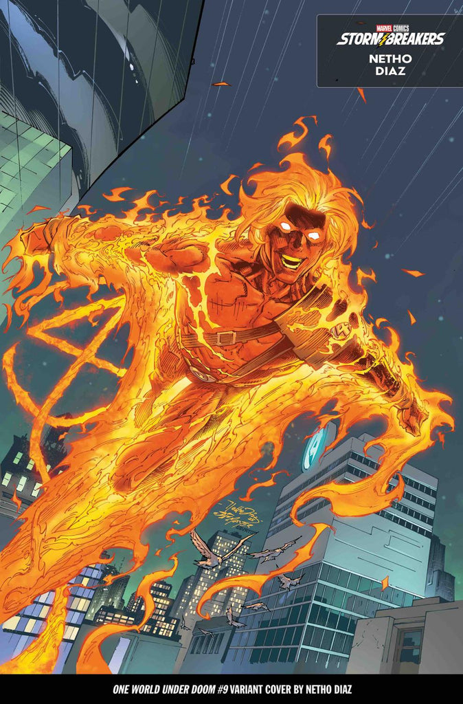 ONE WORLD UNDER DOOM #9 NETHO DIAZ FROM THE CHAOS A COSTUME VAR CVR E