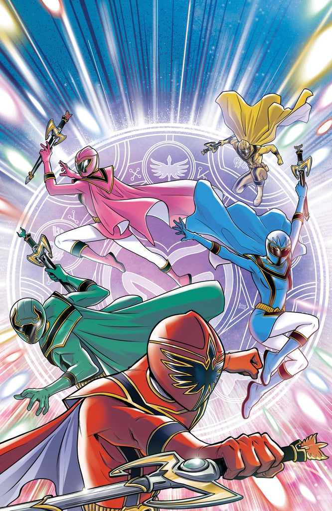POWER RANGERS PRIME #12 D 1:10 INCV FULL ART DI GIANFELICE 1:10 INCV 1:10 INCV