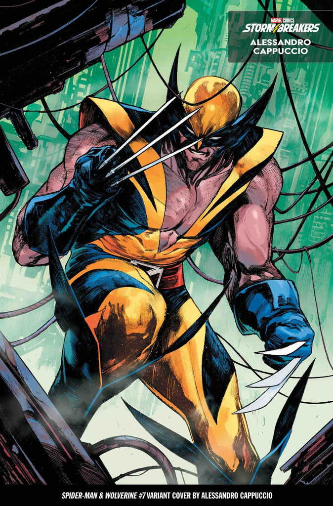 SPIDER-MAN AND WOLVERINE #7 ALESSANDRO CAPPUCCIO FROM THE CHAOS A COSTUME VAR CVR B