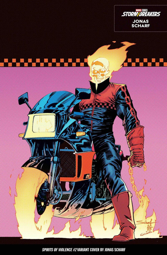 SPIRITS OF VIOLENCE #2 JONAS SCHARF FROM THE CHAOS A COSTUME VAR CVR C