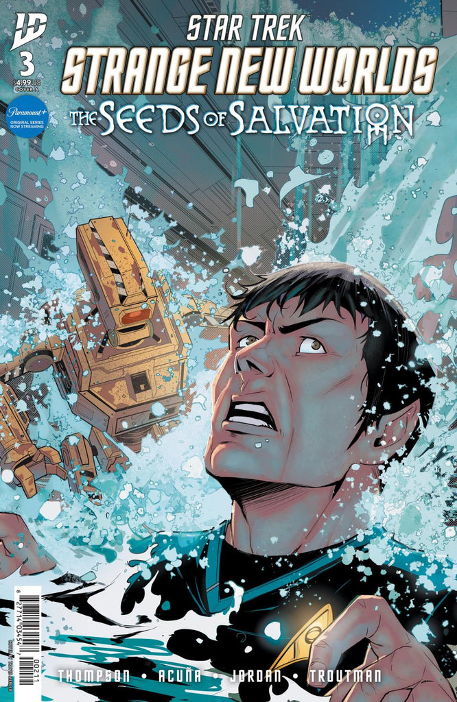 STAR TREK STRANGE NEW WORLDS--THE SEEDS OF SALVATION #3 COVER A MERCER CVR A