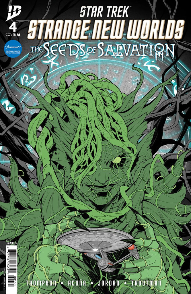 STAR TREK STRANGE NEW WORLDS--THE SEEDS OF SALVATION #4 VAR RI 10 MERCER BW CVR D 1:10 INCV 1:10 INCV