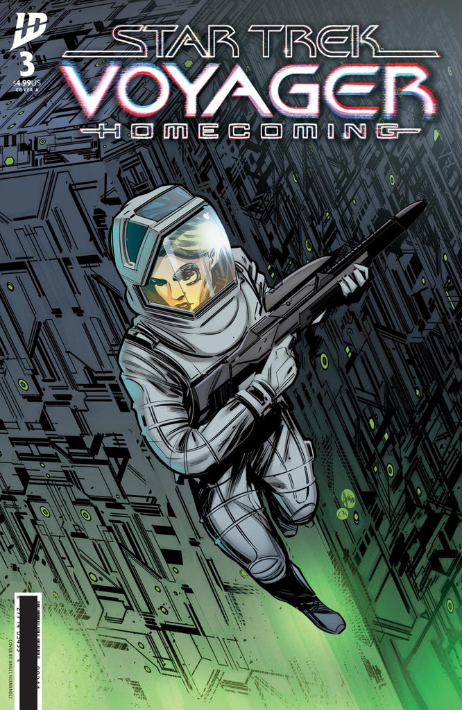 STAR TREK VOYAGERHOMECOMING #3 COVER A HERNANDEZ CVR A