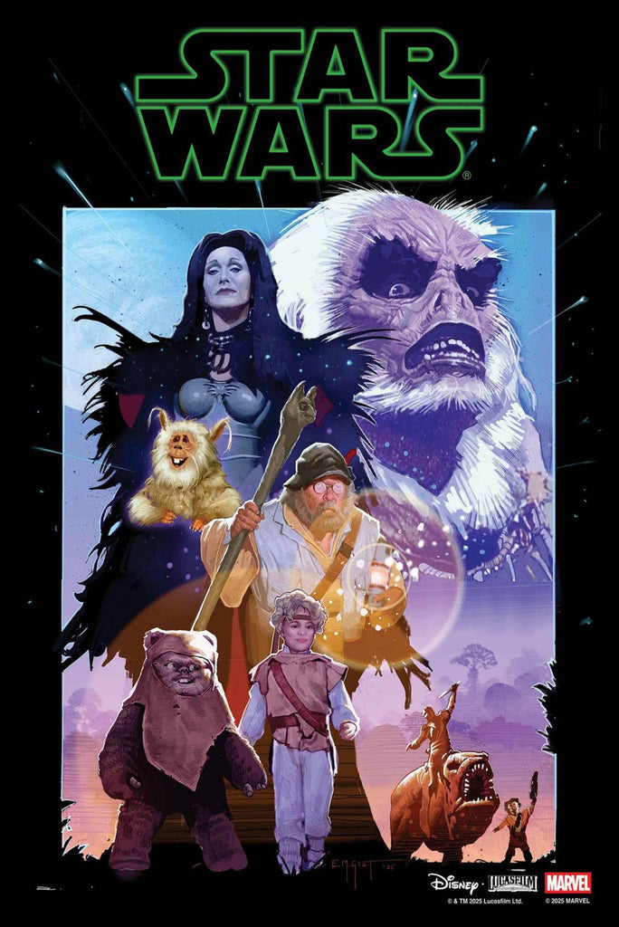 STAR WARS #7 EM GIST BATTLE FOR ENDOR 40TH ANNIVERSARY VAR CVR C