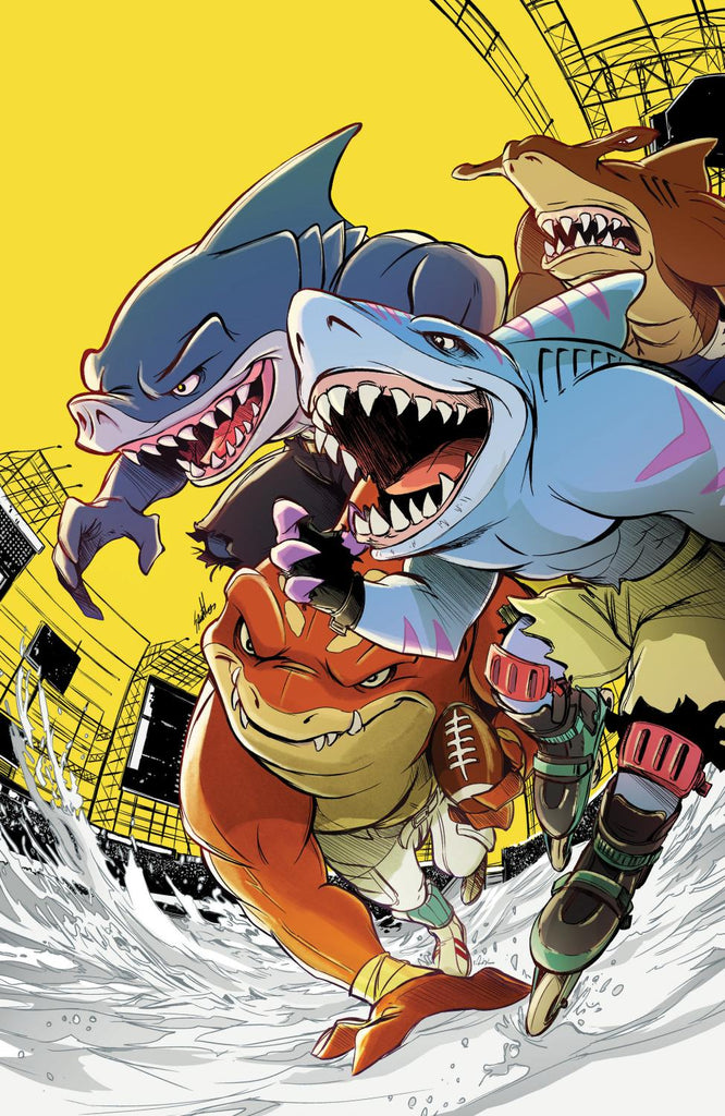 STREET SHARKS #3 VAR RI 25 SANTTOS FULL ART CVR E 1:25 INCV 1:25 INCV