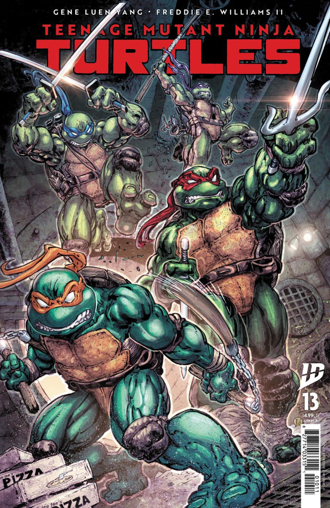 TEENAGE MUTANT NINJA TURTLES #13 COVER A WILLIAMS II CVR A