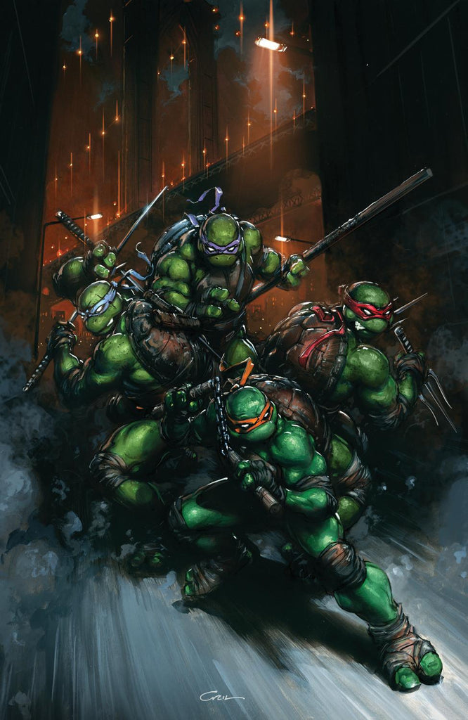 TEENAGE MUTANT NINJA TURTLES #13 VAR RI 50 CRAIN FULL ART CVR H 1:50 INCV 1:50 INCV