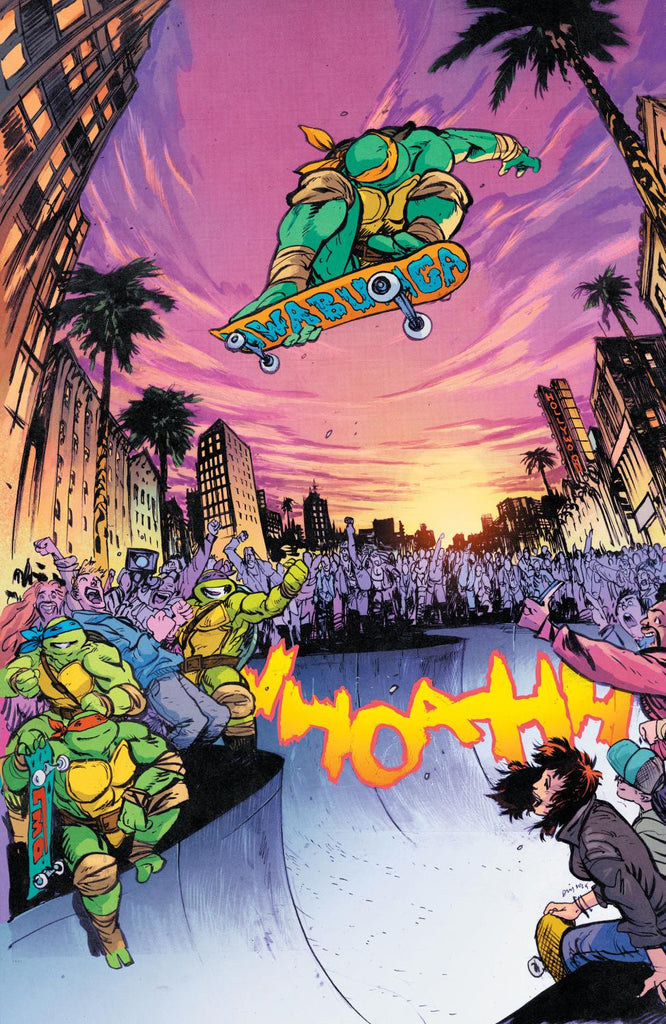 TEENAGE MUTANT NINJA TURTLES #13 VAR RI 75 JOHNSON FULL ART CVR I 1:75 INCV 1:75 INCV