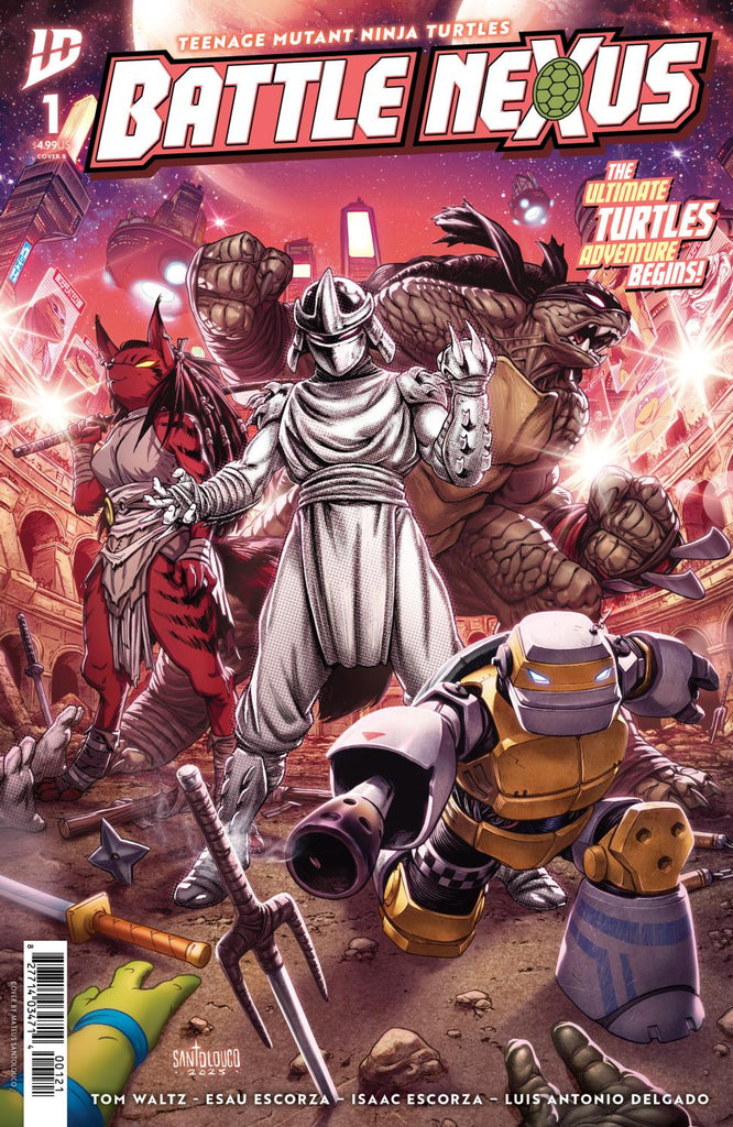 TEENAGE MUTANT NINJA TURTLES BATTLE NEXUS #1 VAR B SANTOLOUCO CVR B