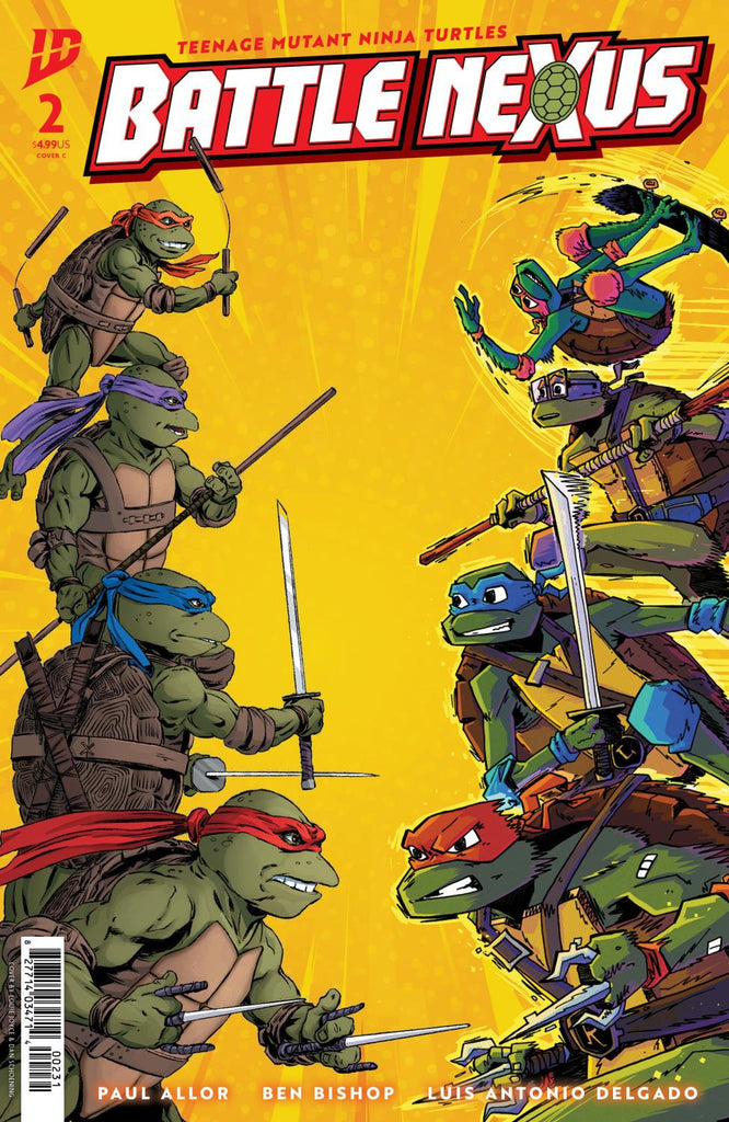 TEENAGE MUTANT NINJA TURTLES BATTLE NEXUS #2 VAR C JOYCE AND SCHOENING CVR C